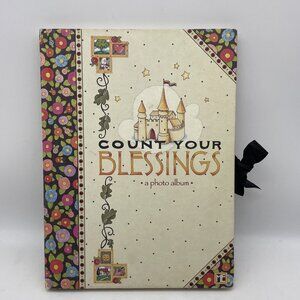 Vintage Mary Engelbreit Count Your Blessings Photo Album 1999 Unused